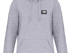 Sweatshirt capuche gris homme