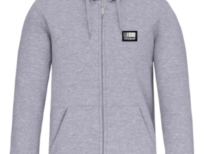 Sweatshirt gris zippe femme