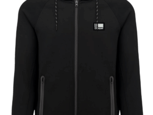 Veste a capuche noir homme
