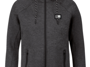 Veste a capuche gris homme