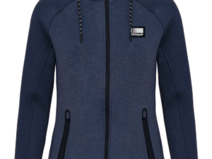 Veste a capuche navy femme