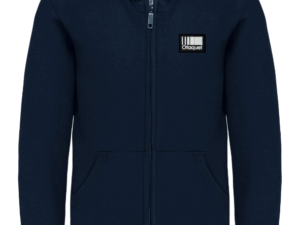 Sweatshirt zippe navy enfant