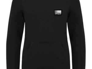 Sweatshirt a capuche noir enfant