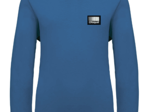 Sweatshirt col rond bleu enfant